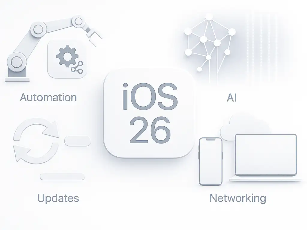 ios 26 online workshop zur apple geräteverwaltung iOS 26 Übersicht: Automatisierung, KI, Updates, Vernetzung